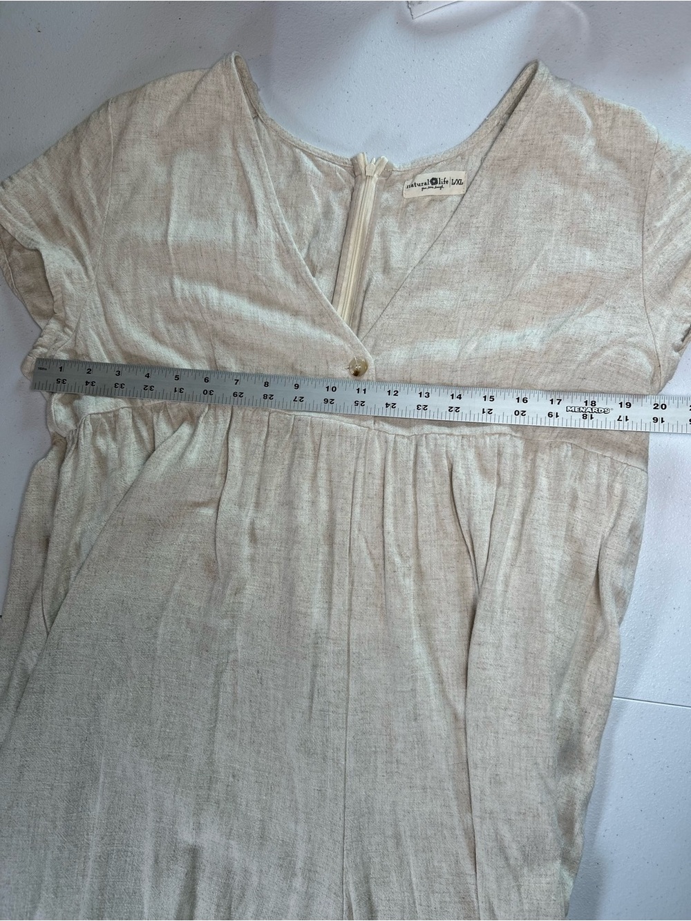 NATURAL LIFE Light Gray Soft Wide-Leg Jumpsuit - Picture 4 of 13